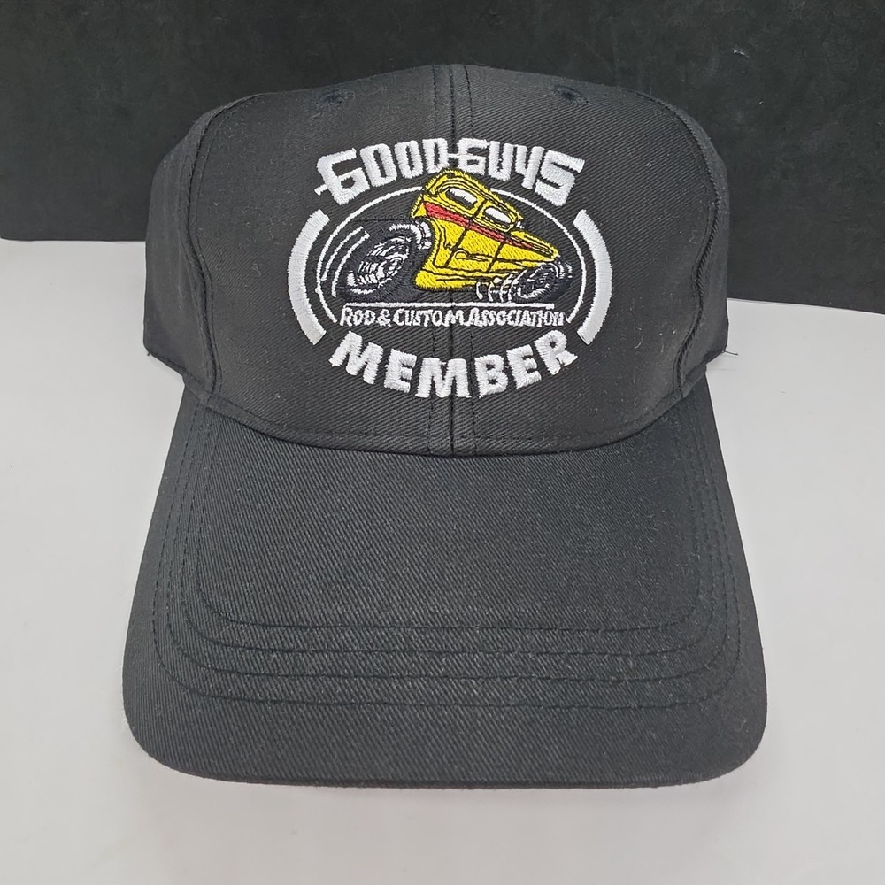 Good Guys Rod & Custom Car Association MEMBERS Black Hat NEW